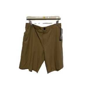 MSX MICHAEL STRAHAN Khaki Golf Performance Shorts Size‎ Medium NWT